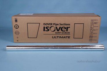 50,4 m Karton 18/20 mm Rohrschale ISOVER Protect alukaschiert