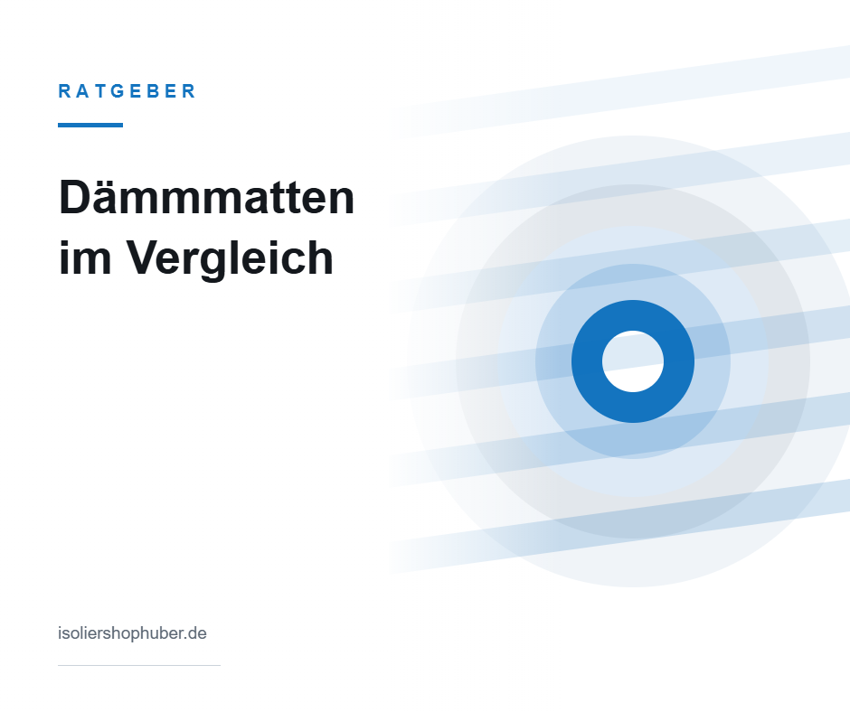 Ratgeber Dämmmatten im Vergleich – Isoliershop Huber