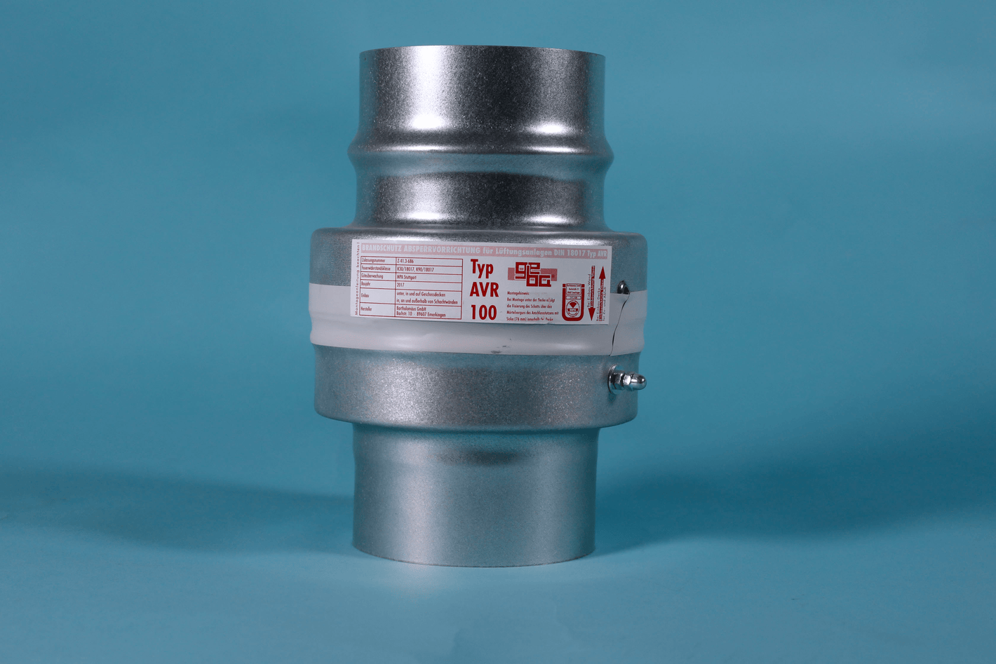 Brandschott / geba -AVR-Absperrvorichtung K90 - Isoliershophuber - Isolierungen in Profiqualität - seit 1966
