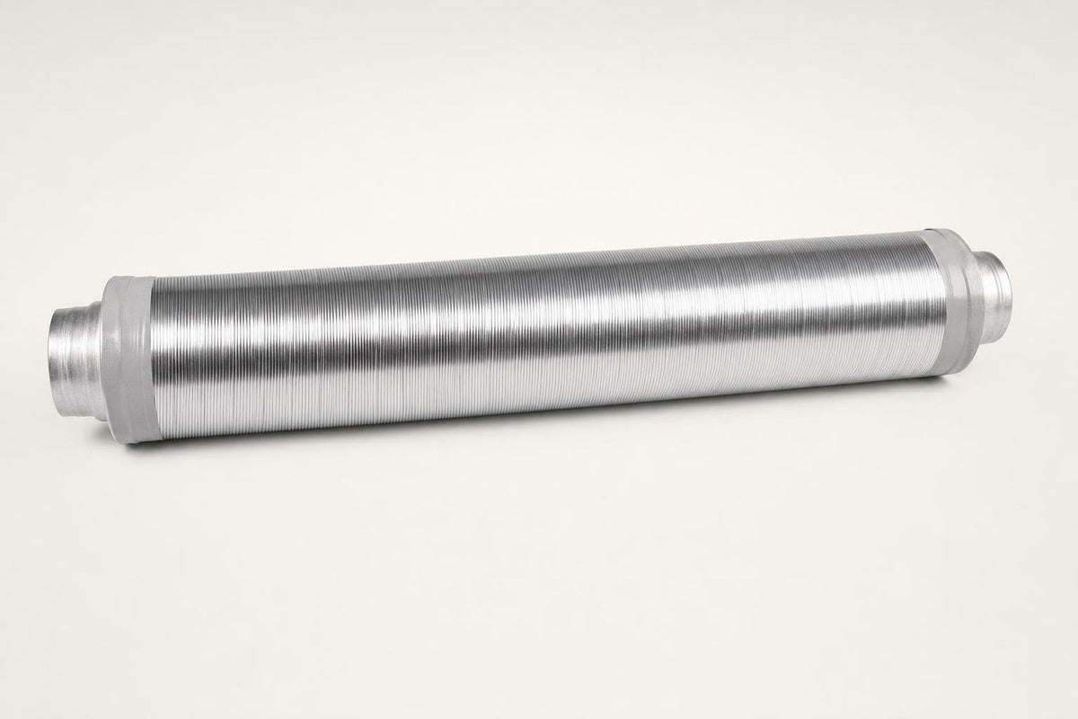 Telefonieschalldämpfer Lindab – flexibel, 1.000 mm