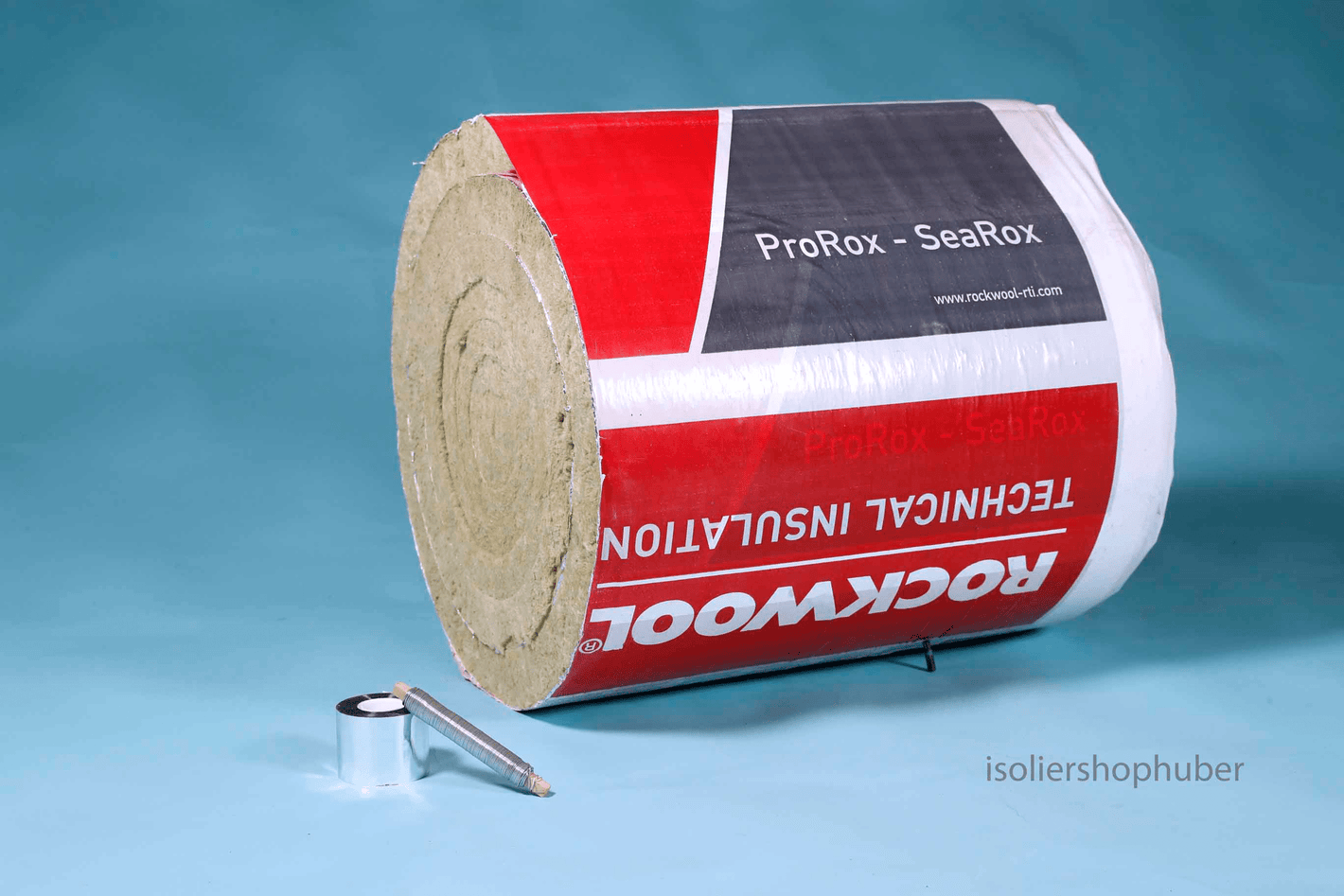ROCKWOOL Steinwollmatten Set incl. W-Draht & Klebeband - Isoliershophuber - Isolierungen in Profiqualität - seit 1966