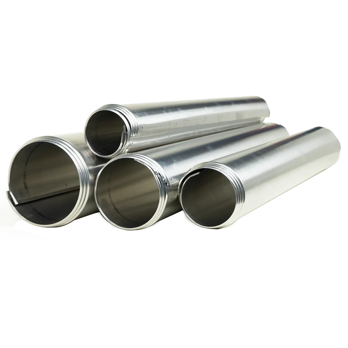 ALUMINIUM Blechrohr 1000 mm, Länge 1.000 mm - Hochwertiges Aluminiumrohr
