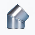 Blechbogen 45° Aluminium - 2 teilig seewasserfest