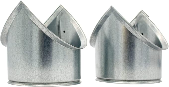 Blechstutzen -feuerverzinkt