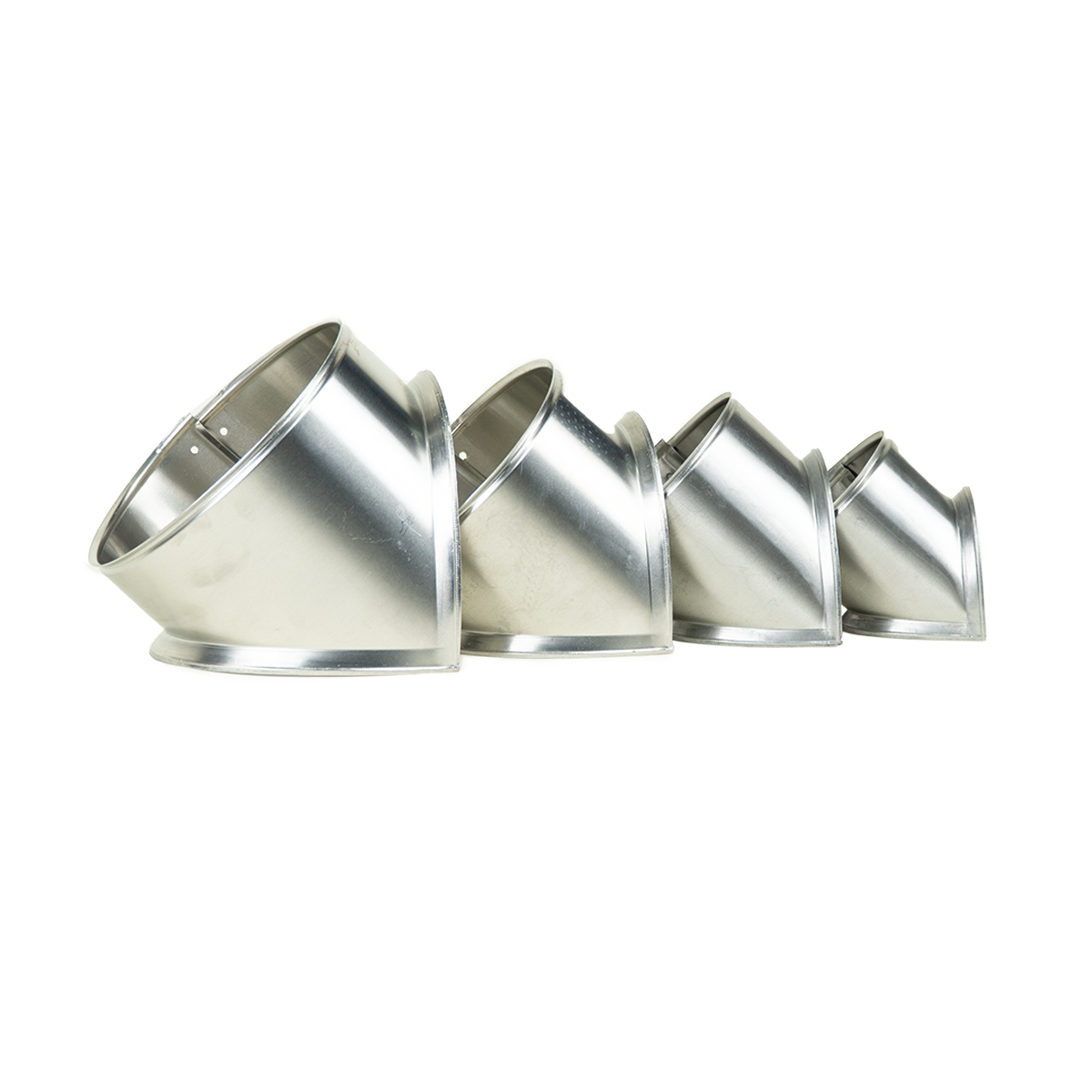 Blechstutzen Abzweig- Aluminium - seewasserfest