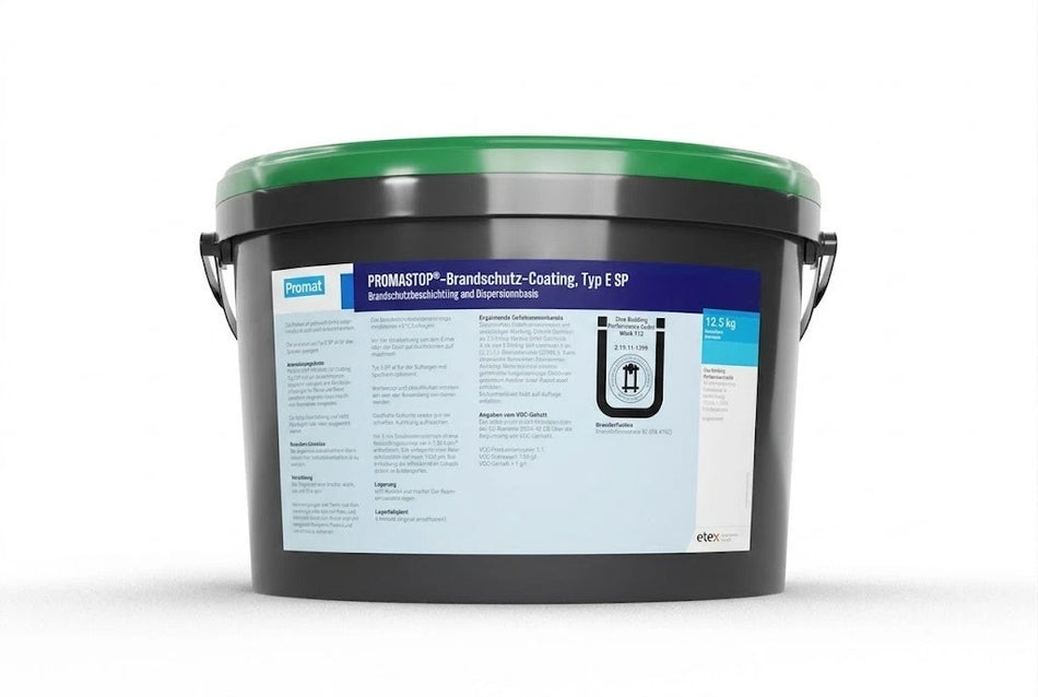Promat Promastop Brandschutzcoating Typ E SP Spachtel im 12,5 kg Eimer