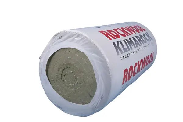 Rockwool Klimarock Steinwollmatte alukaschiert Doppelballen für optimale Isolierung