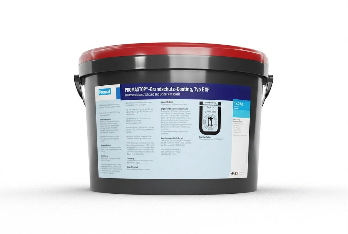 Promat Promastop Brandschutzcoating Typ E in Weiß, 12,5 kg Eimer