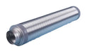 Lindab Telefonieschalldämpfer Aluminium flexibel 1.000 mm mit perforiertem Innenrohr