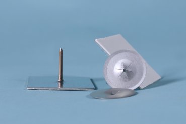 50 CLAVU-FIX Klebestifte Stiftlänge 32 mm, selbstklebend incl Sicherungsscheibe