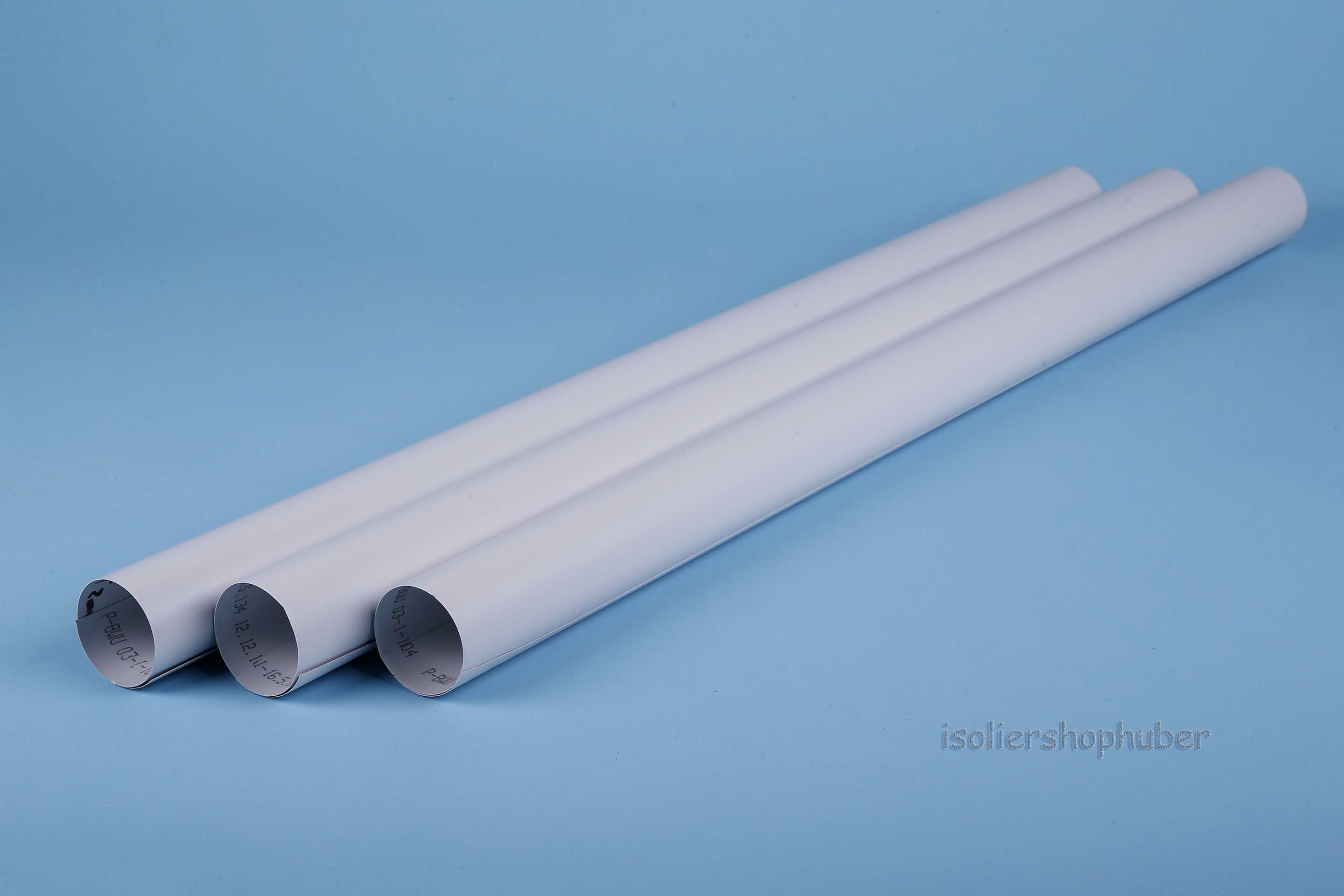 Isoliershophuber - 1 Stück / 850 mm PVC - Hartfolie als Zuschnitt