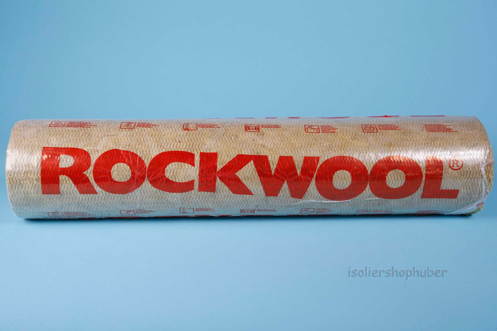 Isoliershophuber - Rauchrohrisolierung Rockwool ProRox 133/40 mm 650° -  1000° Steinwolle, nicht alukaschiert